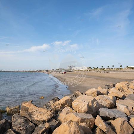As22947-Studio Cabine Residence Direct Sur Plage Le Grau-du-Roi Exteriör bild